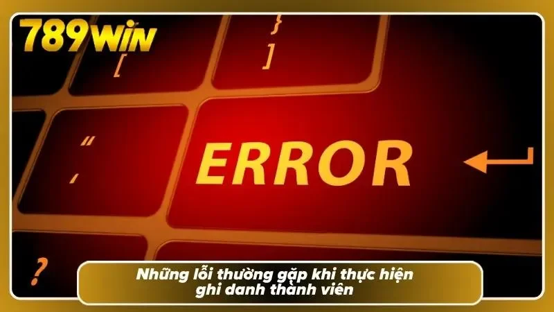 Màn hình lỗi sai thông tin họ tên khi đăng ký