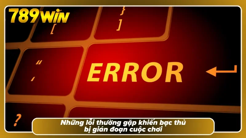 Màn hình lỗi đăng nhập khi điền sai thông tin