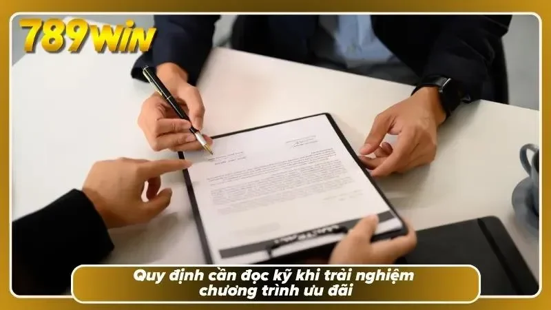 Quy định nhận thưởng hiển thị tại trang chương trình quà tặng