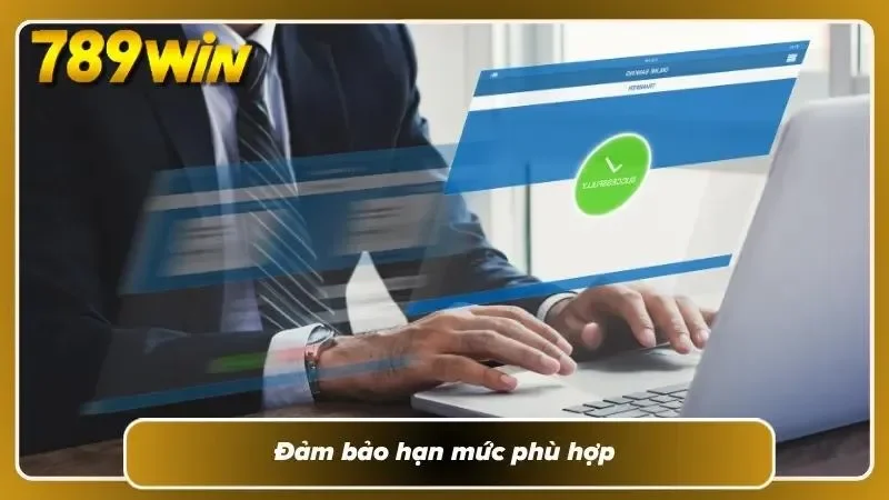 Kiểm tra hạn mức và thông tin ngân hàng