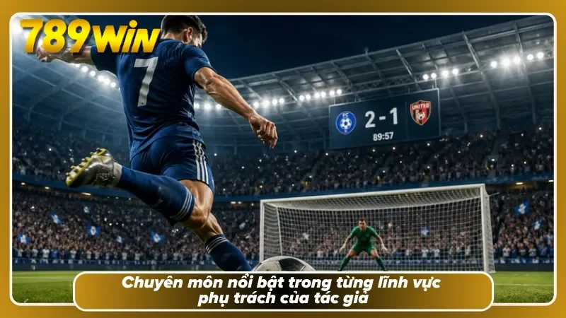 Các lĩnh vực nội dung do tác giả trực tiếp phụ trách